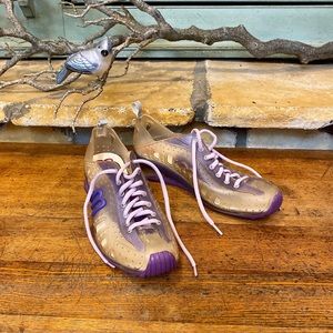 melissa clear tennis shoes